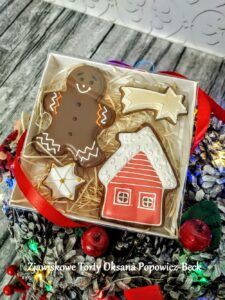 Gingerbread cookies box