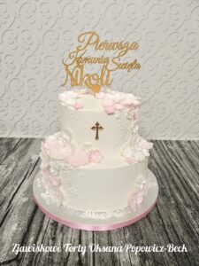 tort na Pierwszą Komunię Świętą