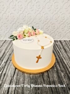 tort na komunię