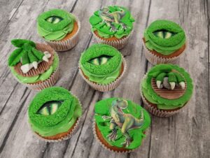 babeczki muffinki Jurasic Park