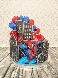 bajkowy tort Spider Man